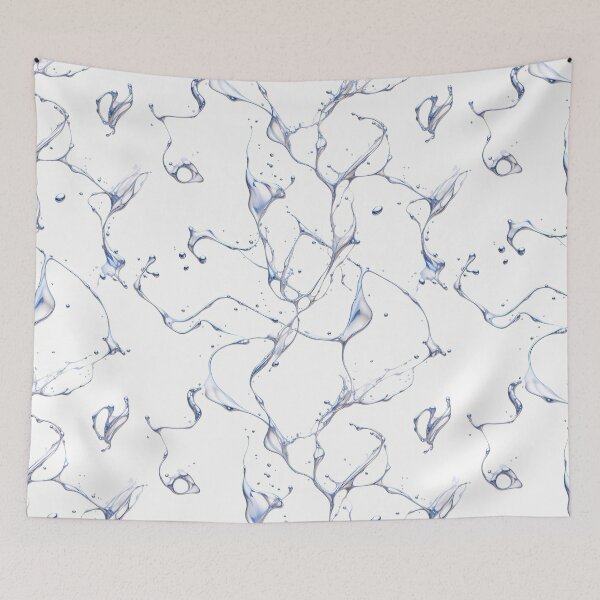 Item preview, Dynamic liquid floral pattern designed and sold by YPSimon.