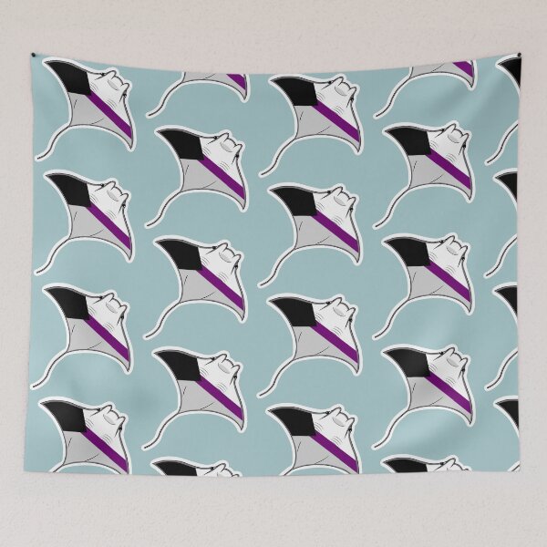 Item preview, Pride Mantaray Demisexual Flag designed and sold by perpetuallyConf.