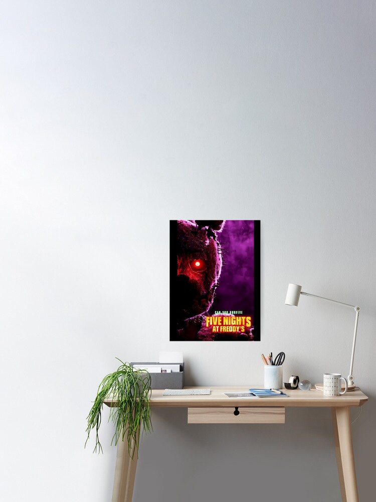 Fnaf Movie, Five Nights at Freddys movie Poster for Sale by ShopSouthKissi