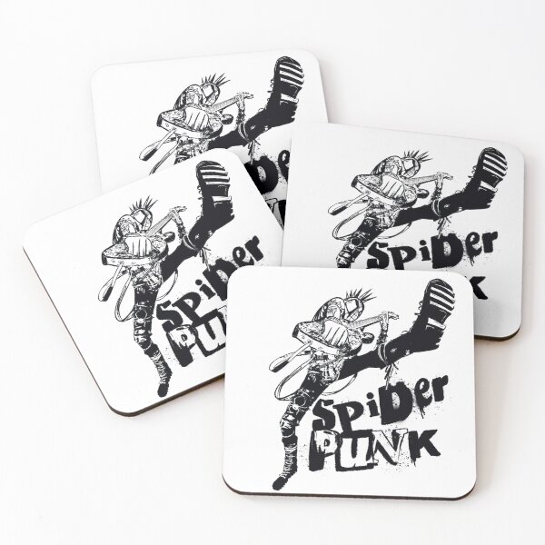 Item preview, Hobie/Spiderpunk Across The Spiderverse (Black With Text) designed and sold by artwithkristen.
