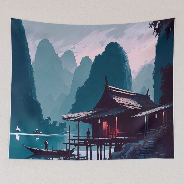 Item preview, Ha Long Bay Vietnam Poster designed and sold by marcosshiloh.