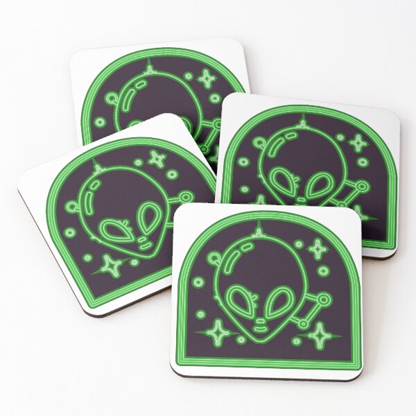 Item preview, Neon UFO designed and sold by AbizerShop.