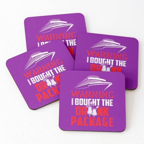 Item preview, Booze Cruise funny Warning I Bought the Drink Package party 		 designed and sold by bqvtvzzwny44.