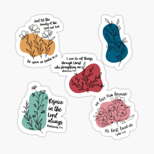 Bible Journaling Stickers for Sale