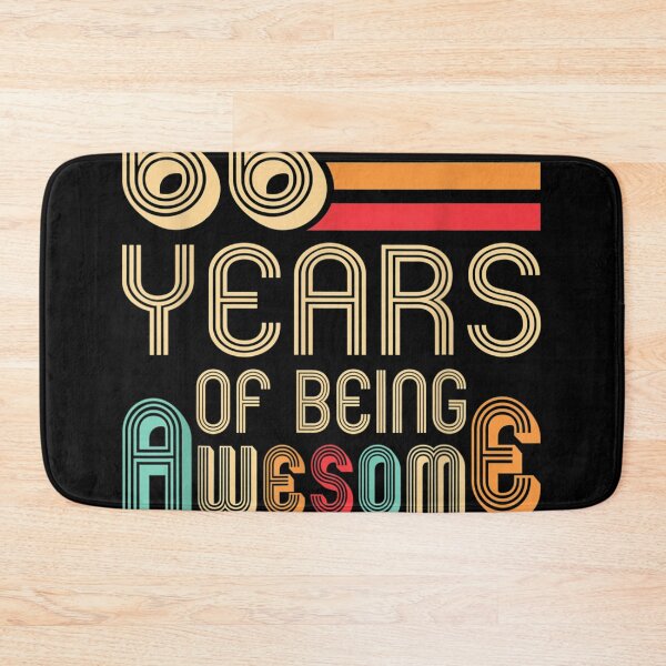 Item preview, 66 Years Of Being Awesome 66 Years Old 66th Birthday Retro designed and sold by Paula Evans.