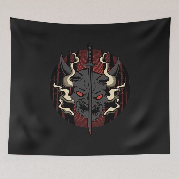 Item preview, Demon Skull with a Sword designed and sold by Froyd Wess.