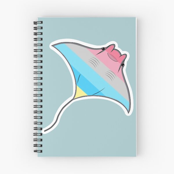Item preview, Pride Mantaray Genderflux Flag designed and sold by perpetuallyConf.