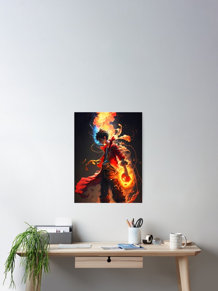 ONE PIECE MONKEY D LUFFY ANIME GEAR 5 Poster for Sale by Asher-Knight