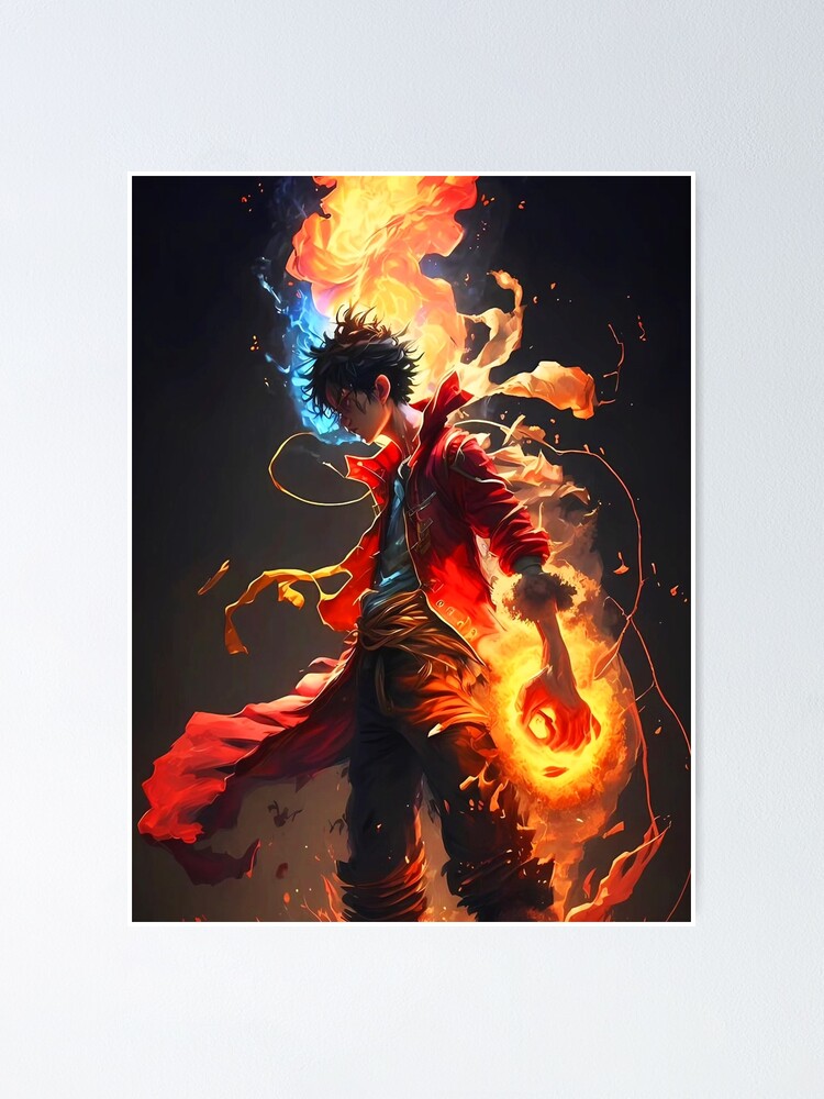 ONE PIECE MONKEY D LUFFY ANIME GEAR 5 Poster for Sale by Asher-Knight