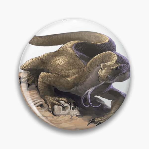 Item preview, Giant lizard with sharp claws and long tongue designed and sold by LylaBenson28.