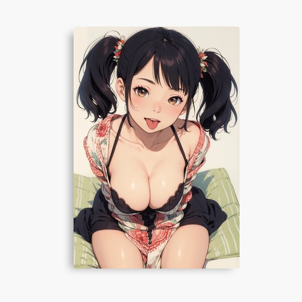 Anime Boobss Innocent SingleZ Canvas Prints