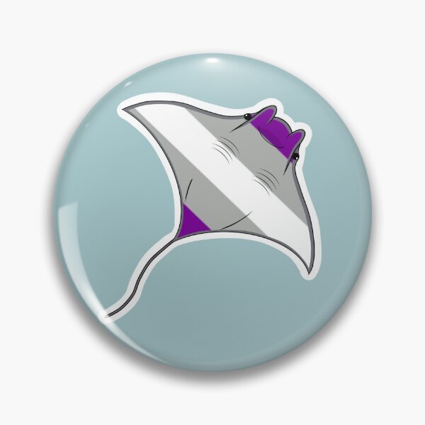 Item preview, Pride Mantaray Greysexual Flag designed and sold by perpetuallyConf.