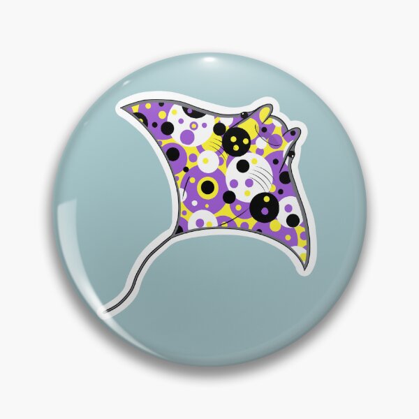 Item preview, Pride Mantaray Non-Binary designed and sold by perpetuallyConf.