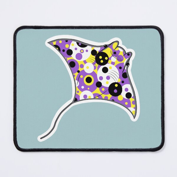 Item preview, Pride Mantaray Non-Binary designed and sold by perpetuallyConf.