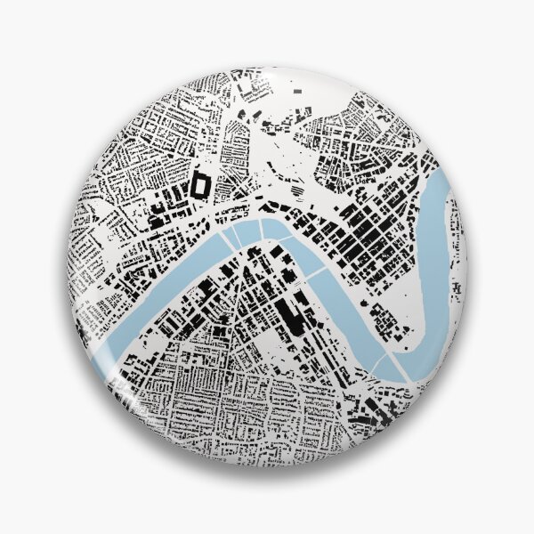 Item preview, Brisbane Figure Ground White designed and sold by Project-IMP.