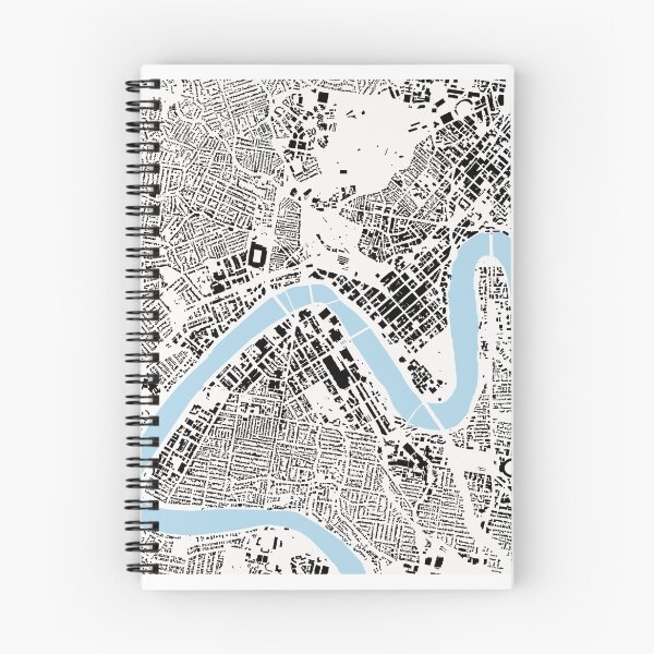 Item preview, Brisbane Figure Ground White designed and sold by Project-IMP.