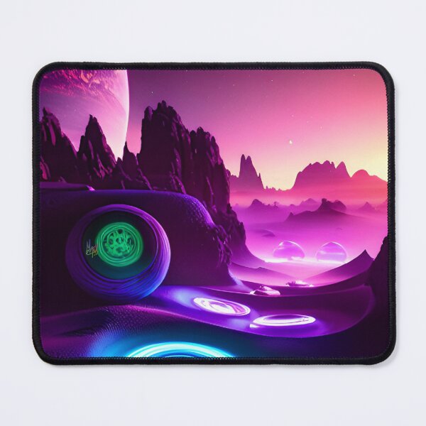 Item preview, Otherworldly circular planetscape designed and sold by SirMerv.