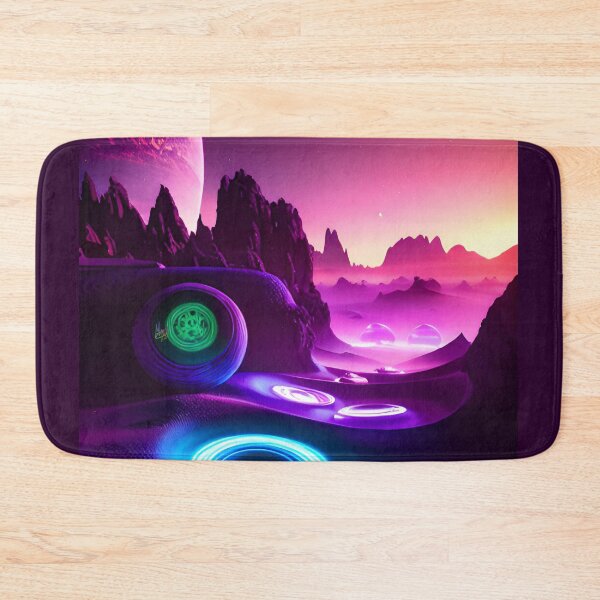 Item preview, Otherworldly circular planetscape designed and sold by SirMerv.