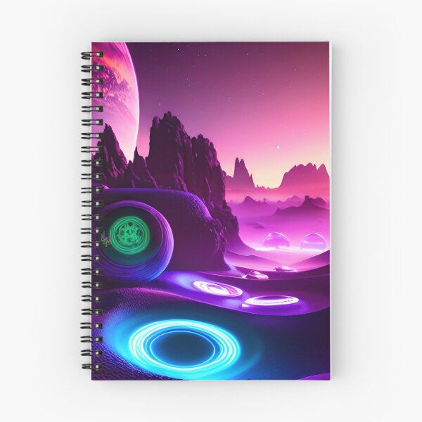 Item preview, Otherworldly circular planetscape designed and sold by SirMerv.