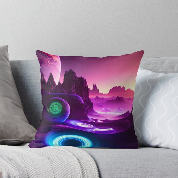 Item preview, Otherworldly circular planetscape designed and sold by SirMerv.