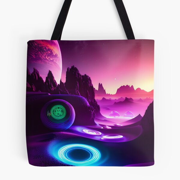 Item preview, Otherworldly circular planetscape designed and sold by SirMerv.