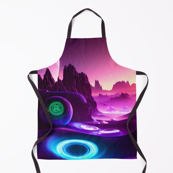 Item preview, Otherworldly circular planetscape designed and sold by SirMerv.