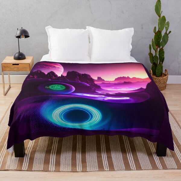 Item preview, Otherworldly circular planetscape designed and sold by SirMerv.