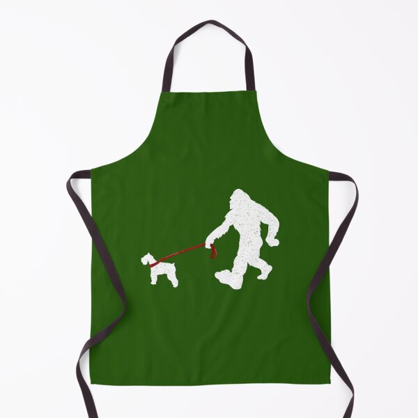 Item preview, Funny Bigfoot Walking With Schnauzer Dog 	 	 	 designed and sold by radamudm29.