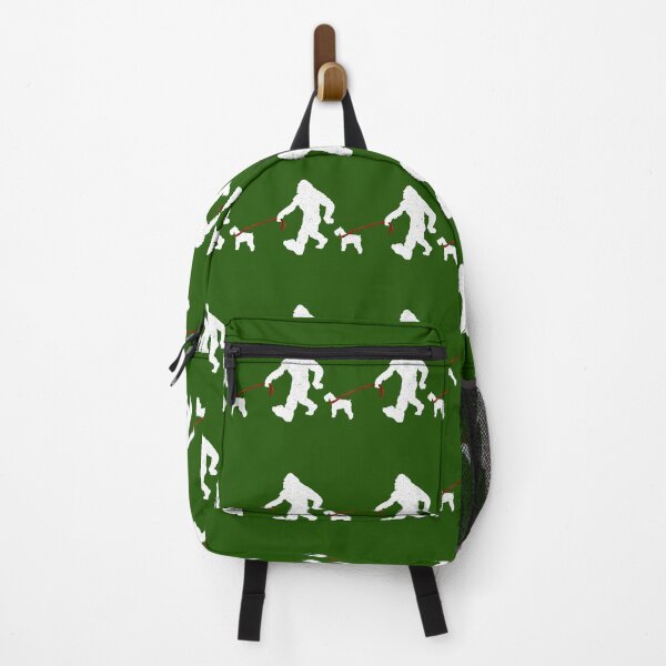 Item preview, Funny Bigfoot Walking With Schnauzer Dog designed and sold by radamudm29.