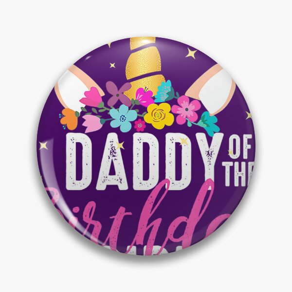 Item preview, Daddy Of The Birthday 	 Father 	 Unicorn Birthday 	 	 designed and sold by wsvzzfxzwad89.