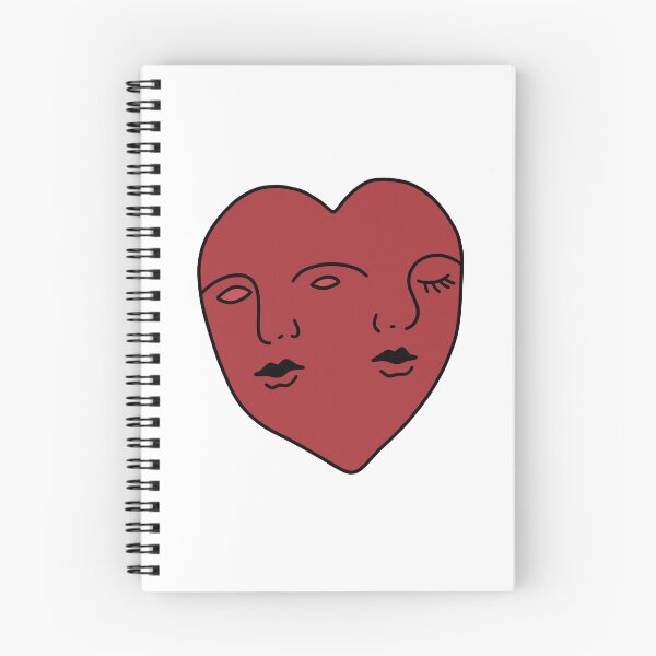 Item preview, Two faced heart designed and sold by abbyygriffin.