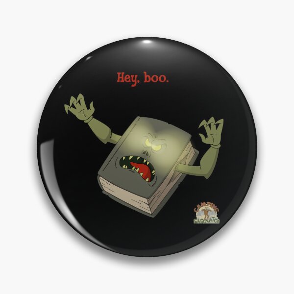 Item preview, Hey, boo. Monster Book from Camping with Sasquatch designed and sold by LethalChicken.
