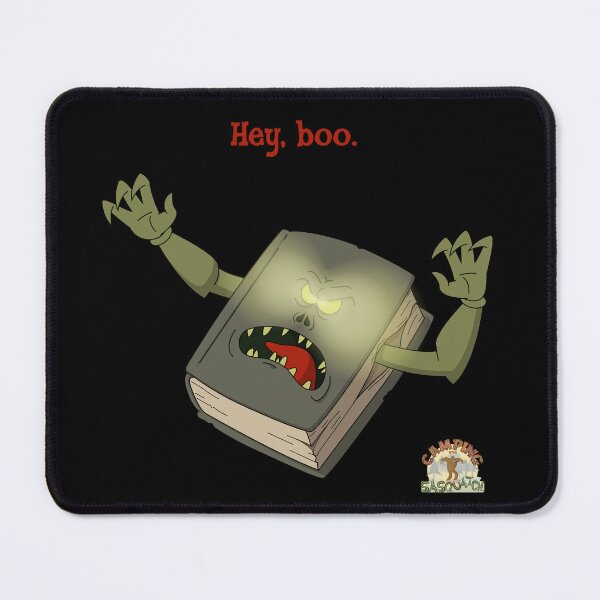 Item preview, Hey, boo. Monster Book from Camping with Sasquatch designed and sold by LethalChicken.