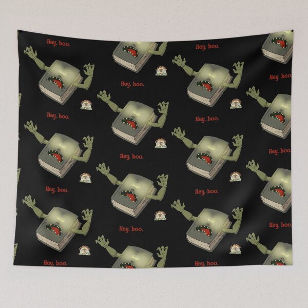 Item preview, Hey, boo. Monster Book from Camping with Sasquatch designed and sold by LethalChicken.