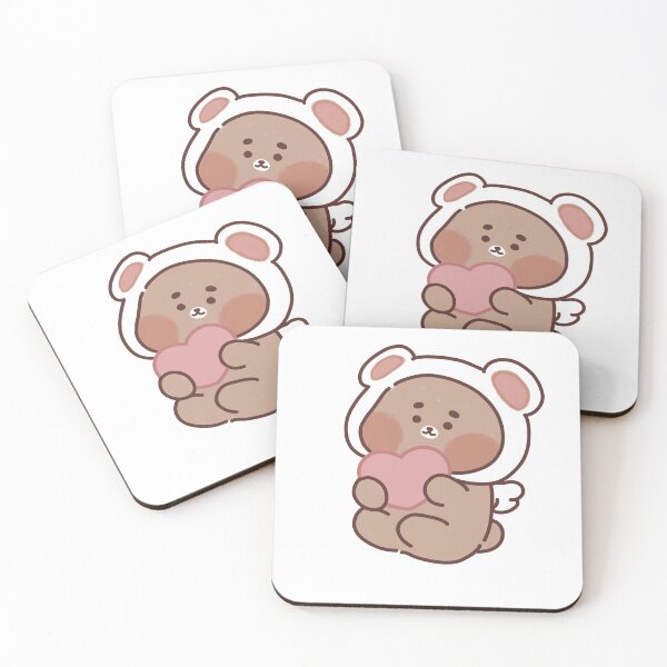 Item preview, Cute Bear Holding a Heart designed and sold by bearhugdelivery.
