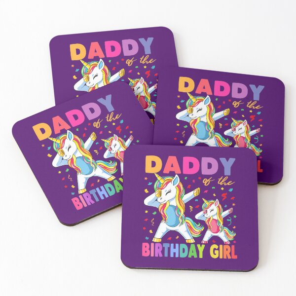 Item preview, Daddy Of The Birthday 	 Father 	 Unicorn Birthday 	 	 designed and sold by wsvzzfxzwad89.