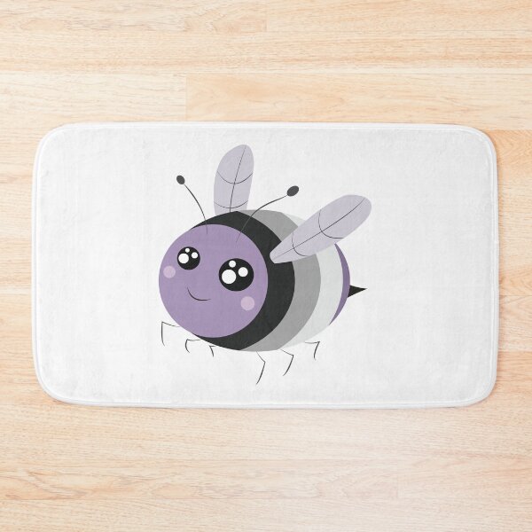 Item preview, asexual pride bee! designed and sold by plotDriving-NPC.