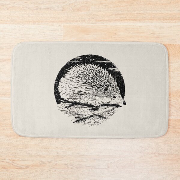 Item preview, Cute Hedgehog Countryside Mammal - Vintage Style Design designed and sold by Bangtees.