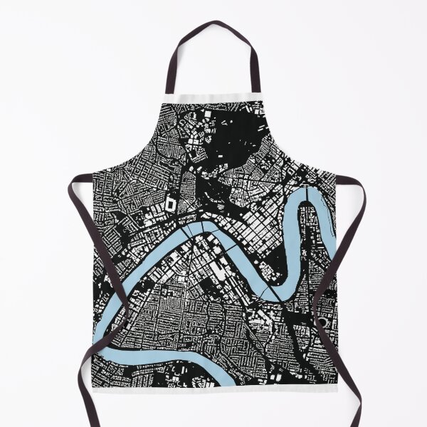Item preview, Brisbane Figure Ground Black designed and sold by Project-IMP.