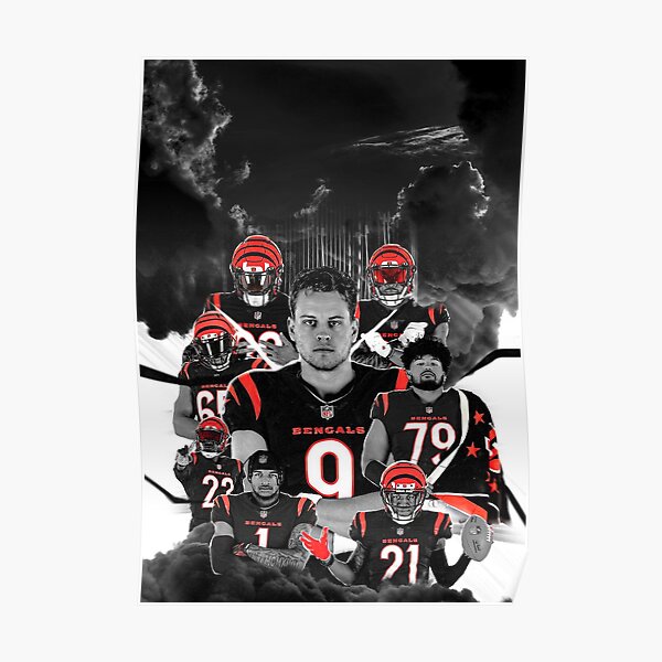 : Joe Burrow Smoking Cigar Champ Hope Poster Cincinnati Football  Fan T Shirt : Sports & Outdoors