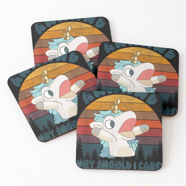 Item preview, And Why Should I Care Funny Sarcastic Unicorn designed and sold by Robert Chatter.