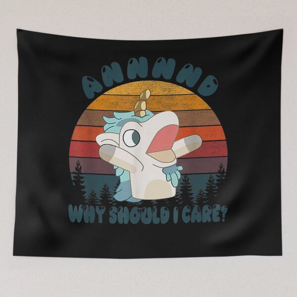 Item preview, And Why Should I Care Funny Sarcastic Unicorn designed and sold by Robert Chatter.