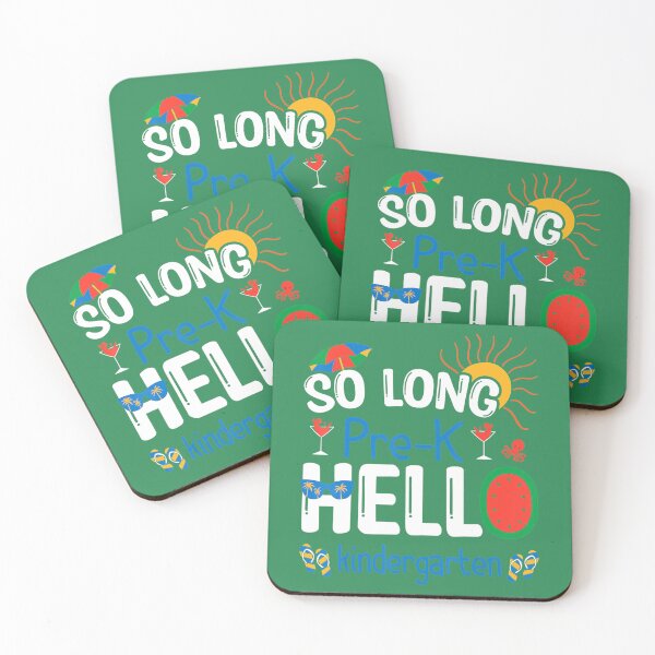 Item preview, So Long Pre-K Hello Kindergarten Student Teacher Summer 	 	 designed and sold by wfyzjcpr81.