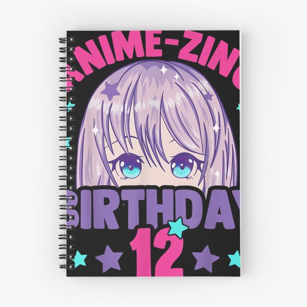 Item preview, Anime-zing 12th Birthday Anime Girl Kawaii designed and sold by Robert Chatter.