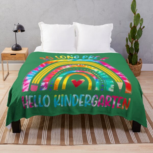 Item preview, So Long Pre-K Hello Kindergarten Tie Dye Rainbow Kids designed and sold by wfyzjcpr81.