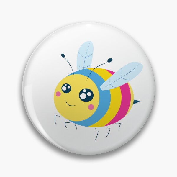 Item preview, pan pride bee! designed and sold by plotDriving-NPC.