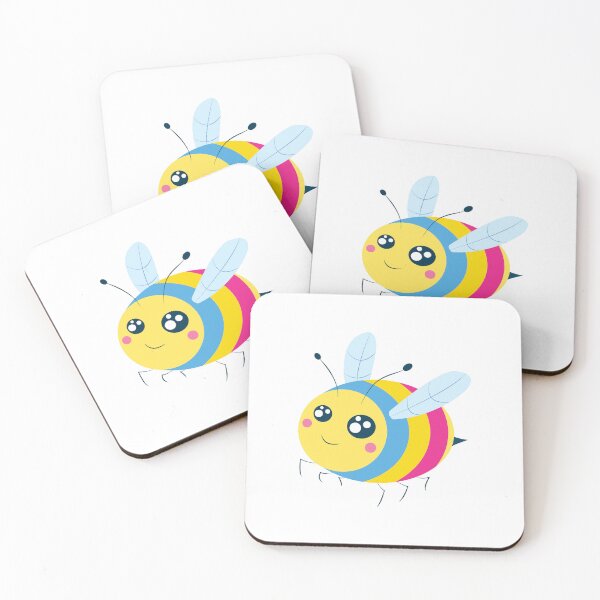 Item preview, pan pride bee! designed and sold by plotDriving-NPC.