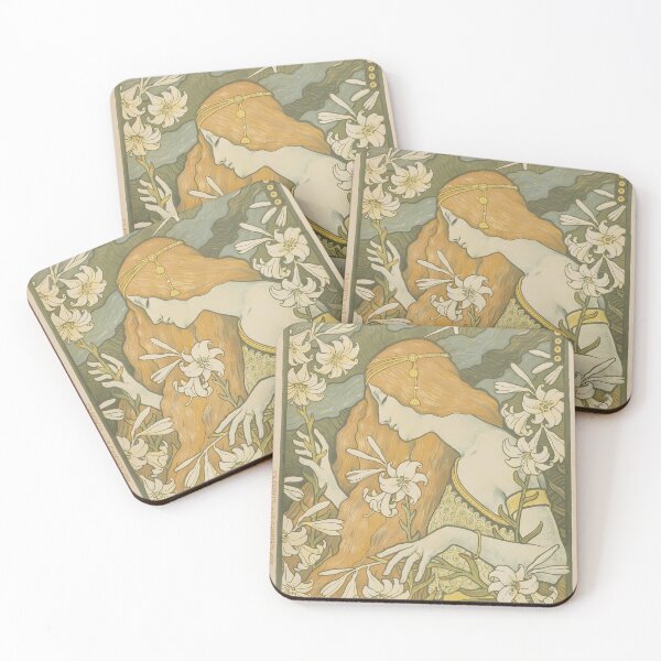 Item preview, Paul Berthon, L'Ermitage, revue illustrée, Art Nouveau designed and sold by NouveauEra.