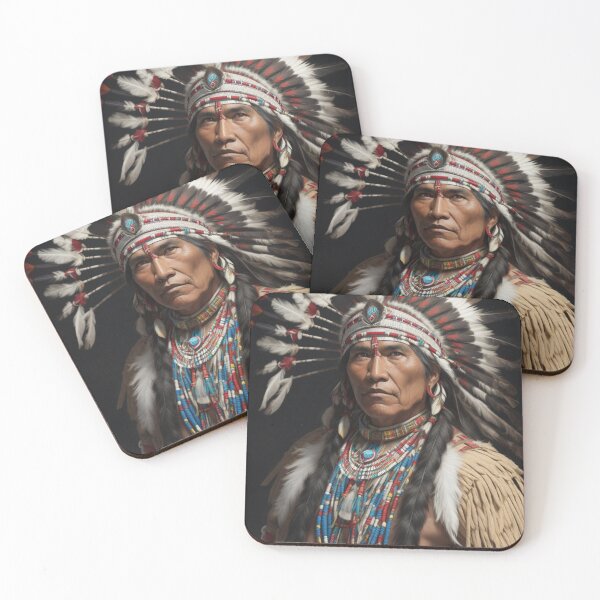 Item preview, Native American Lakota male 3 designed and sold by Rothnaric.