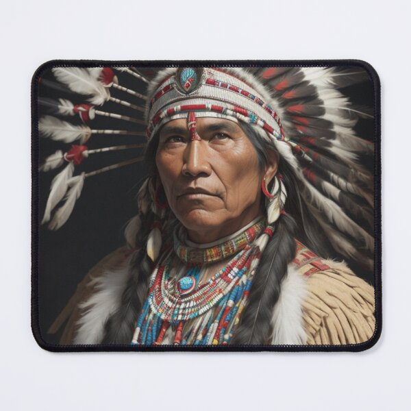 Item preview, Native American Lakota male 3 designed and sold by Rothnaric.